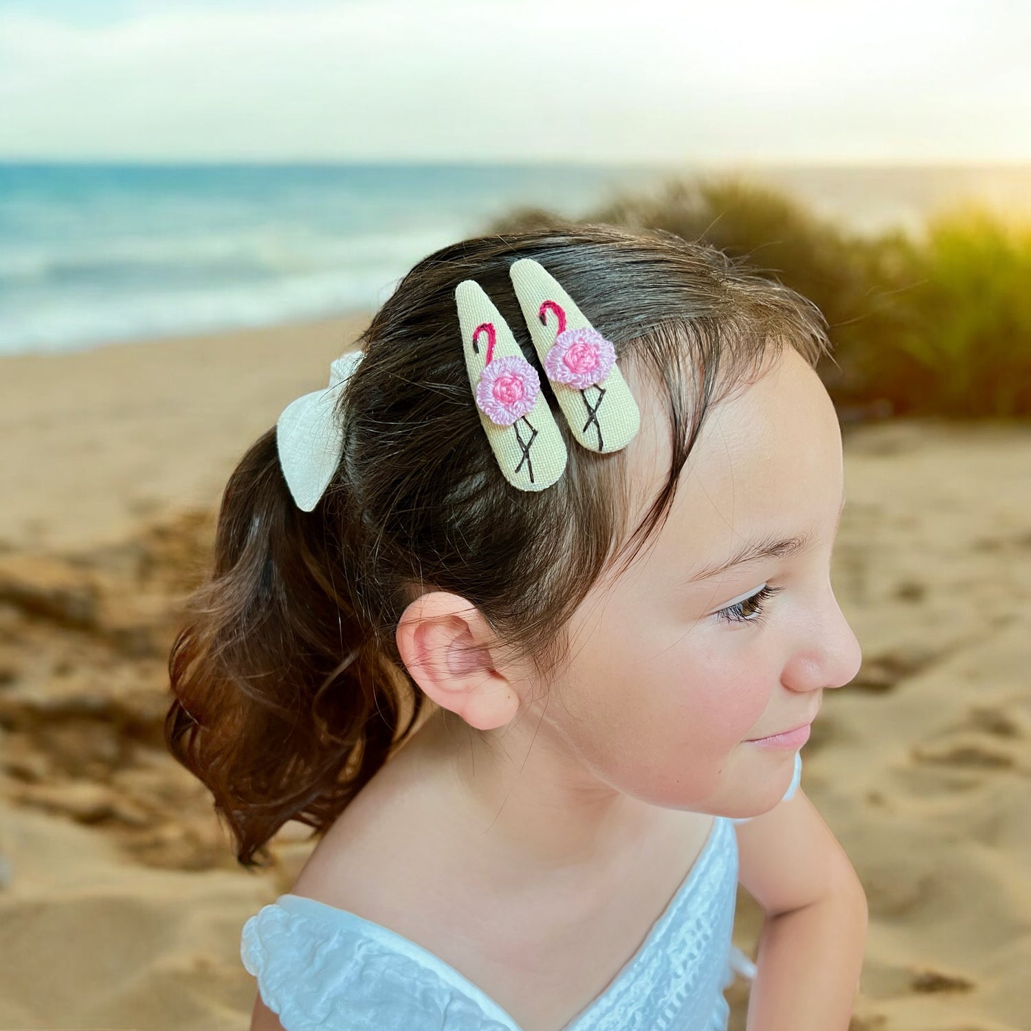 Crochet Barrette