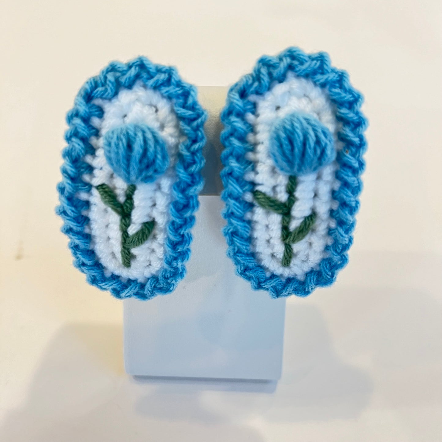 Crochet Barrette - 04 - 1001