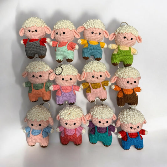 Keychain - Little Boy Sheep