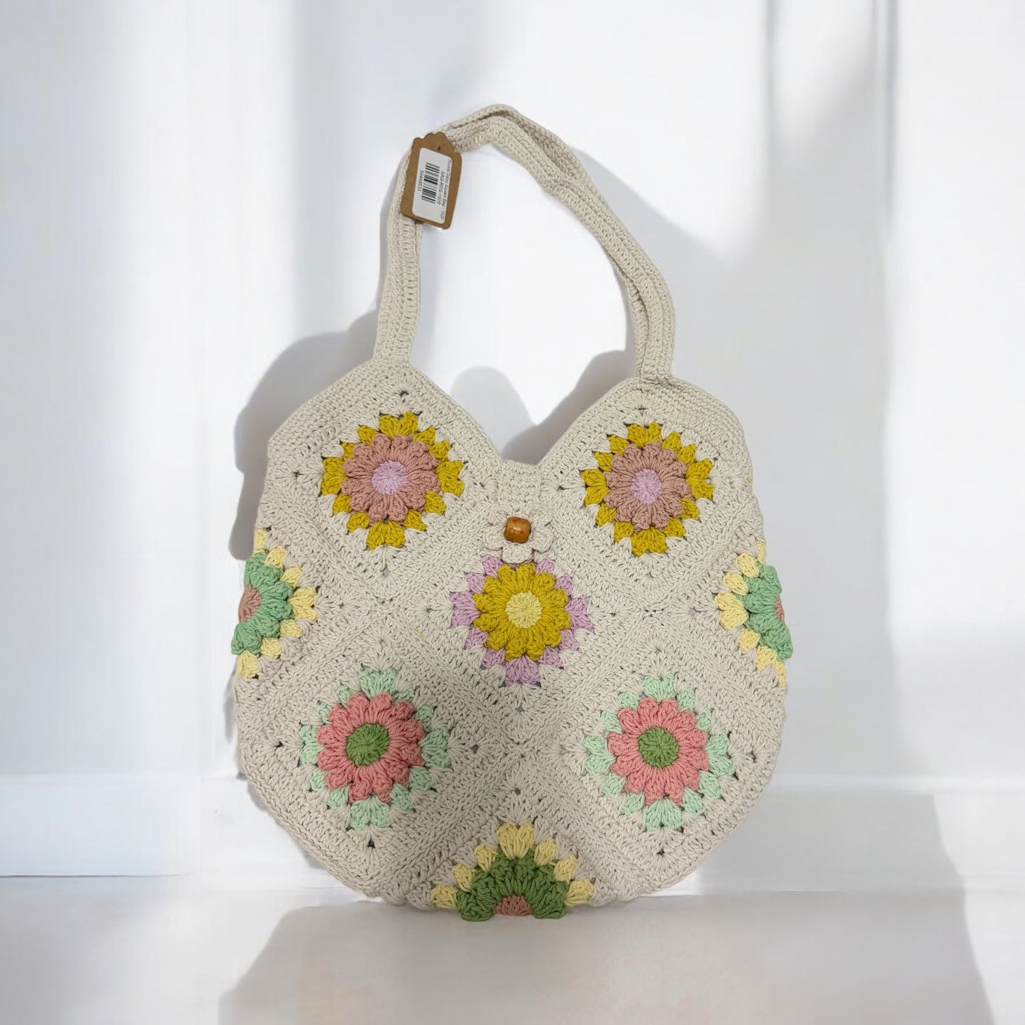 Round Daisy Square Bag - 1029