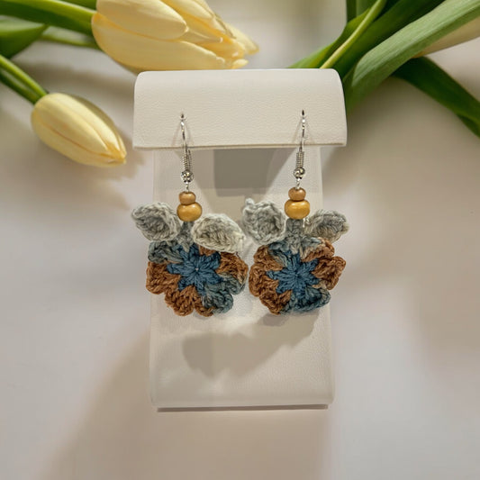 Crochet Earrings - 08 - 1011