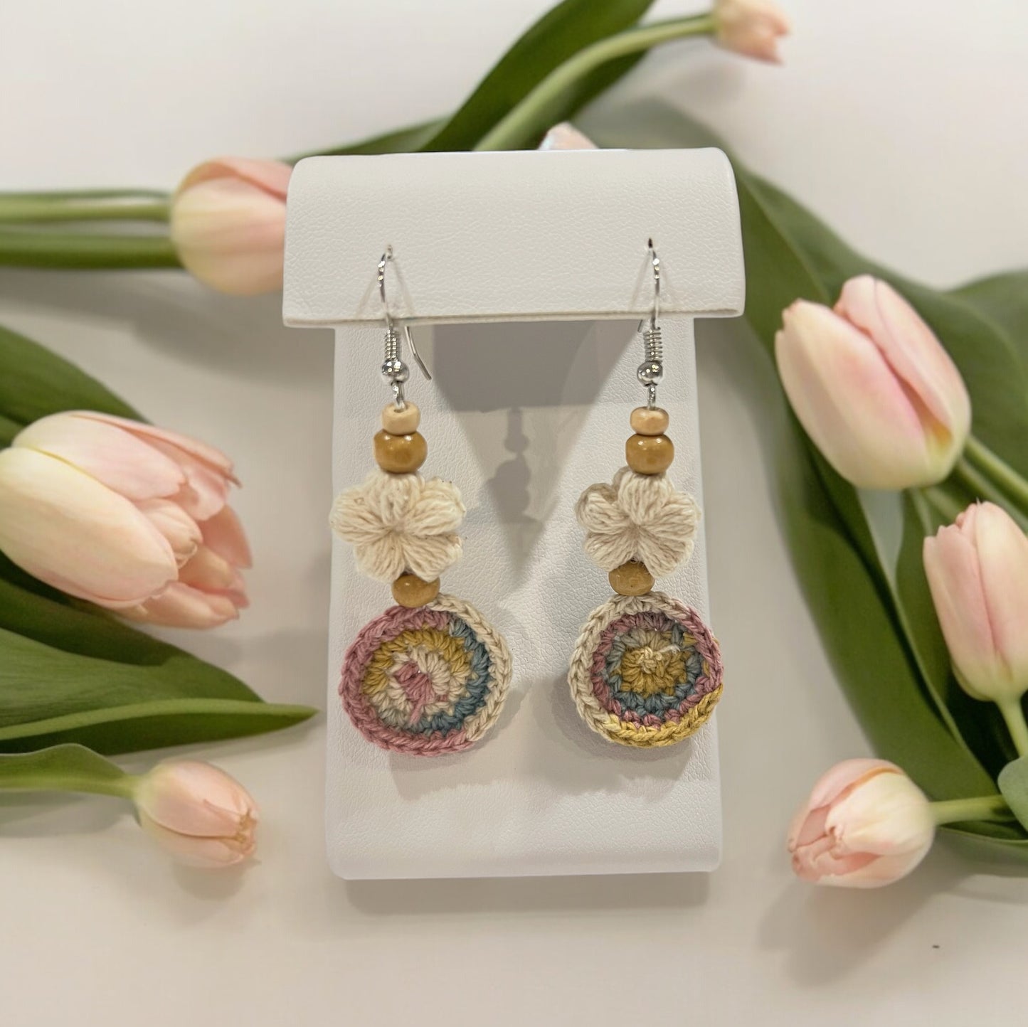 Crochet Earrings - 14- 1002