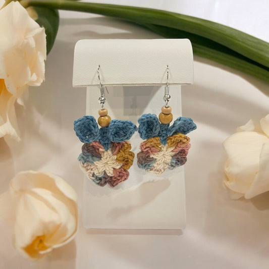 Crochet Earrings - 08 - 1006