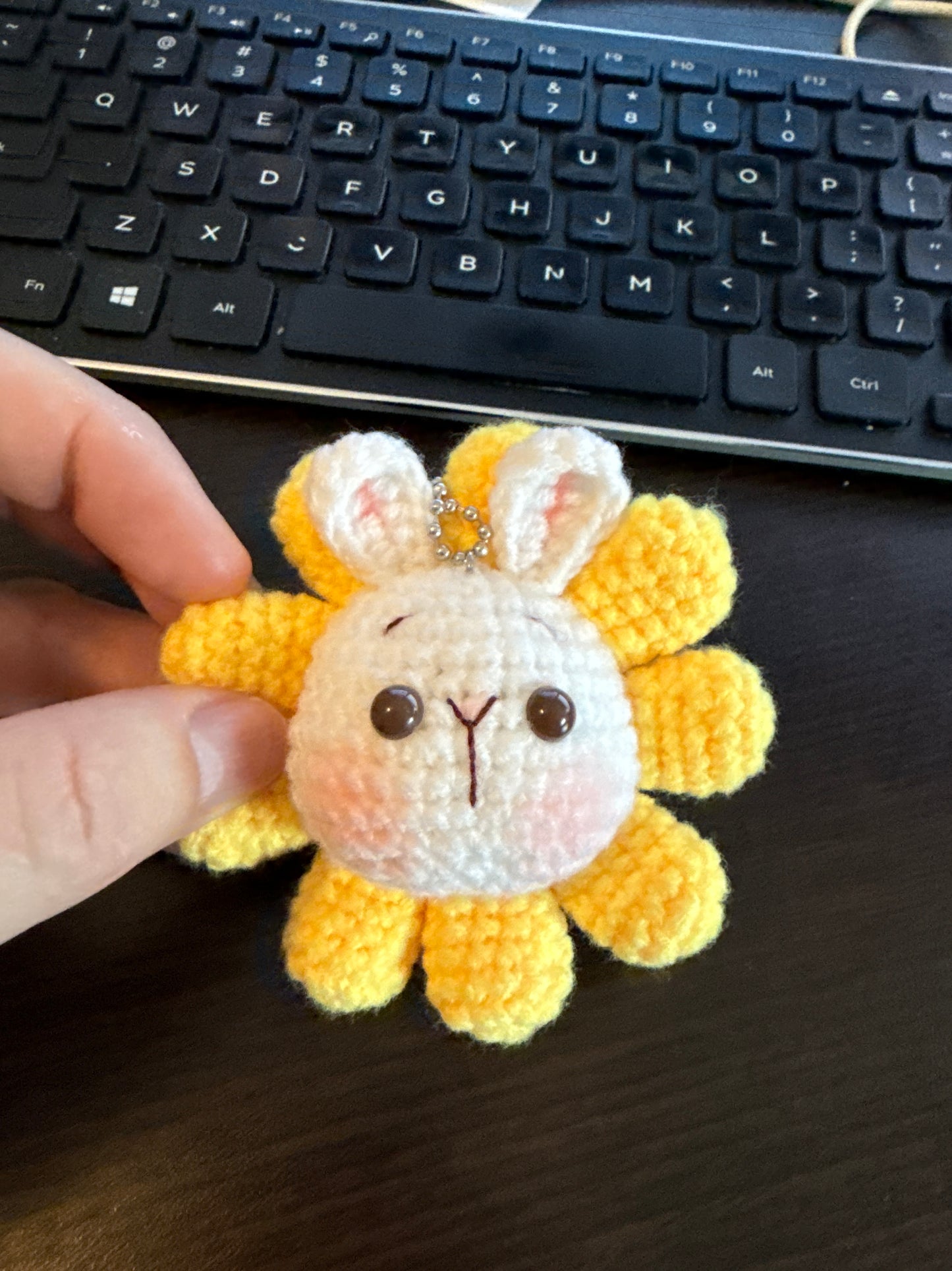 Keychain - Bunny Blooms