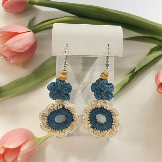 Crochet Earrings - 06 - 1004