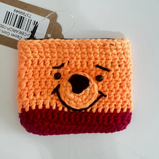 Cute Bear Zipper Coin Pouch