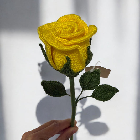 Flower - Rose with Three Leaves