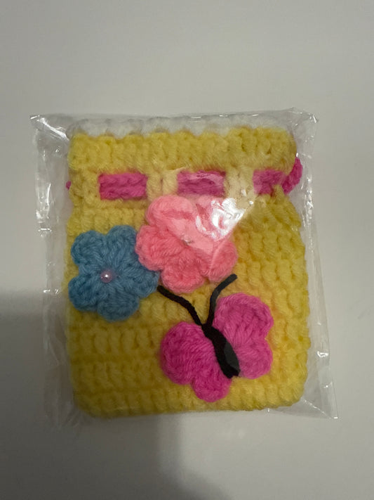 Coin Purse - Flowers and Butterfly