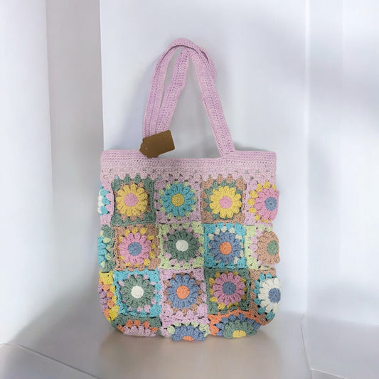 Daisy Granny Square Bag - 1030