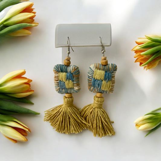 Crochet Earrings - 01 - 1016