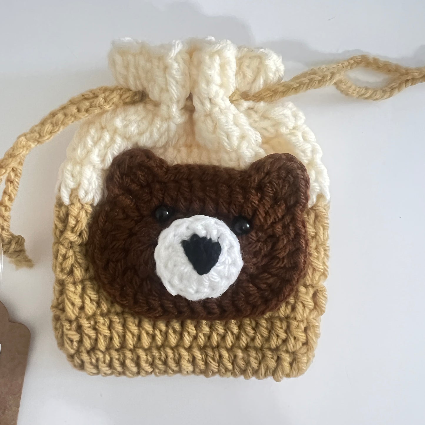 Coin Pouch - Animal Face Drawstring