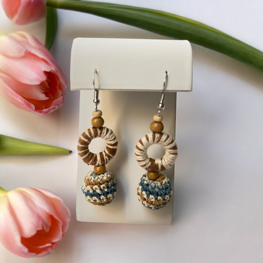 Crochet Earrings - 03 - 1003