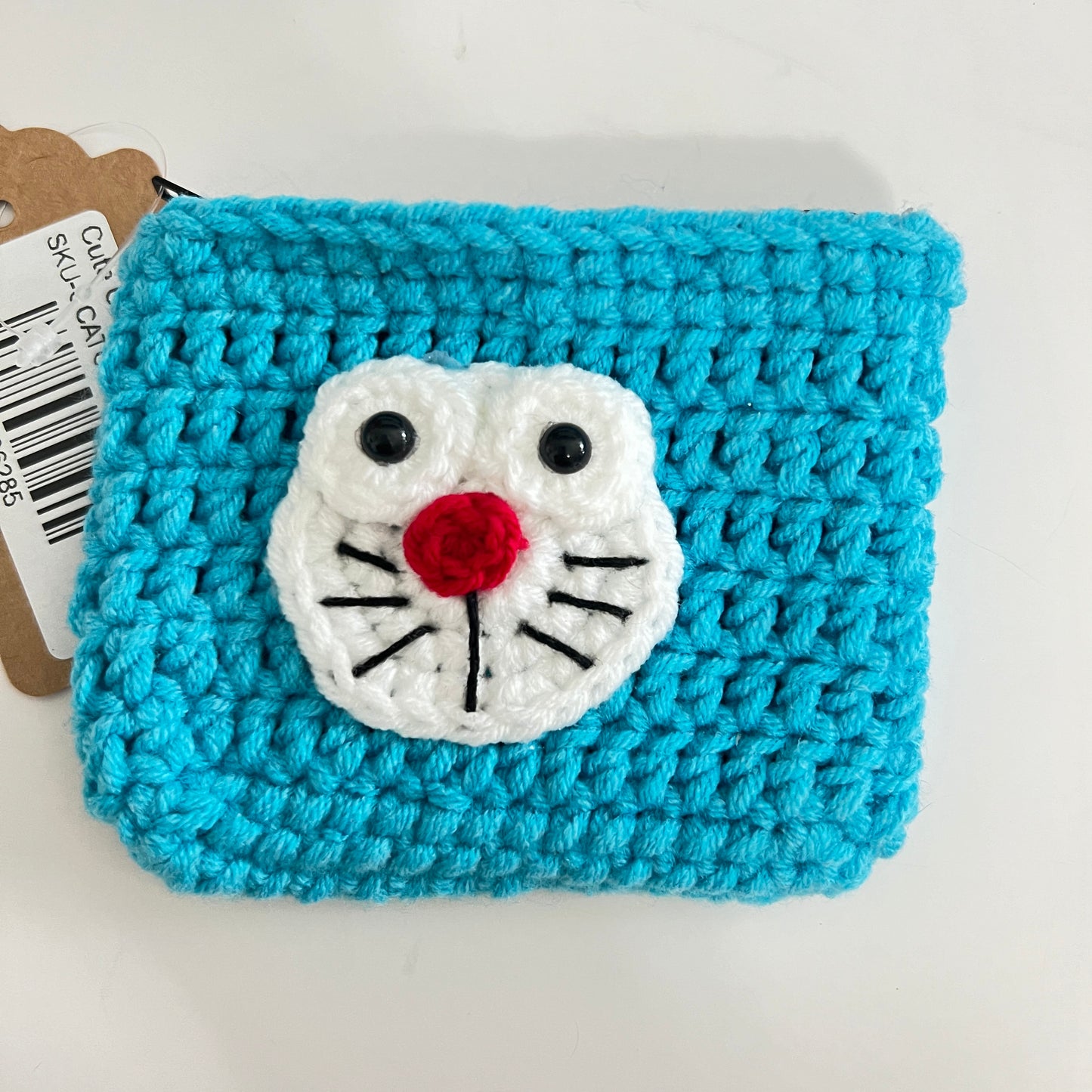 Coin Pouch - Cat with Zipper