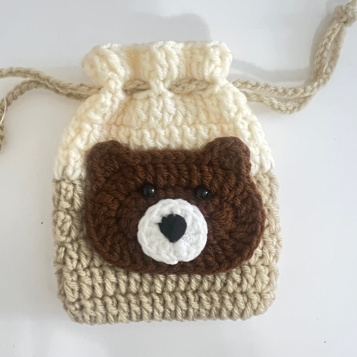 Coin Pouch - Animal Face Drawstring