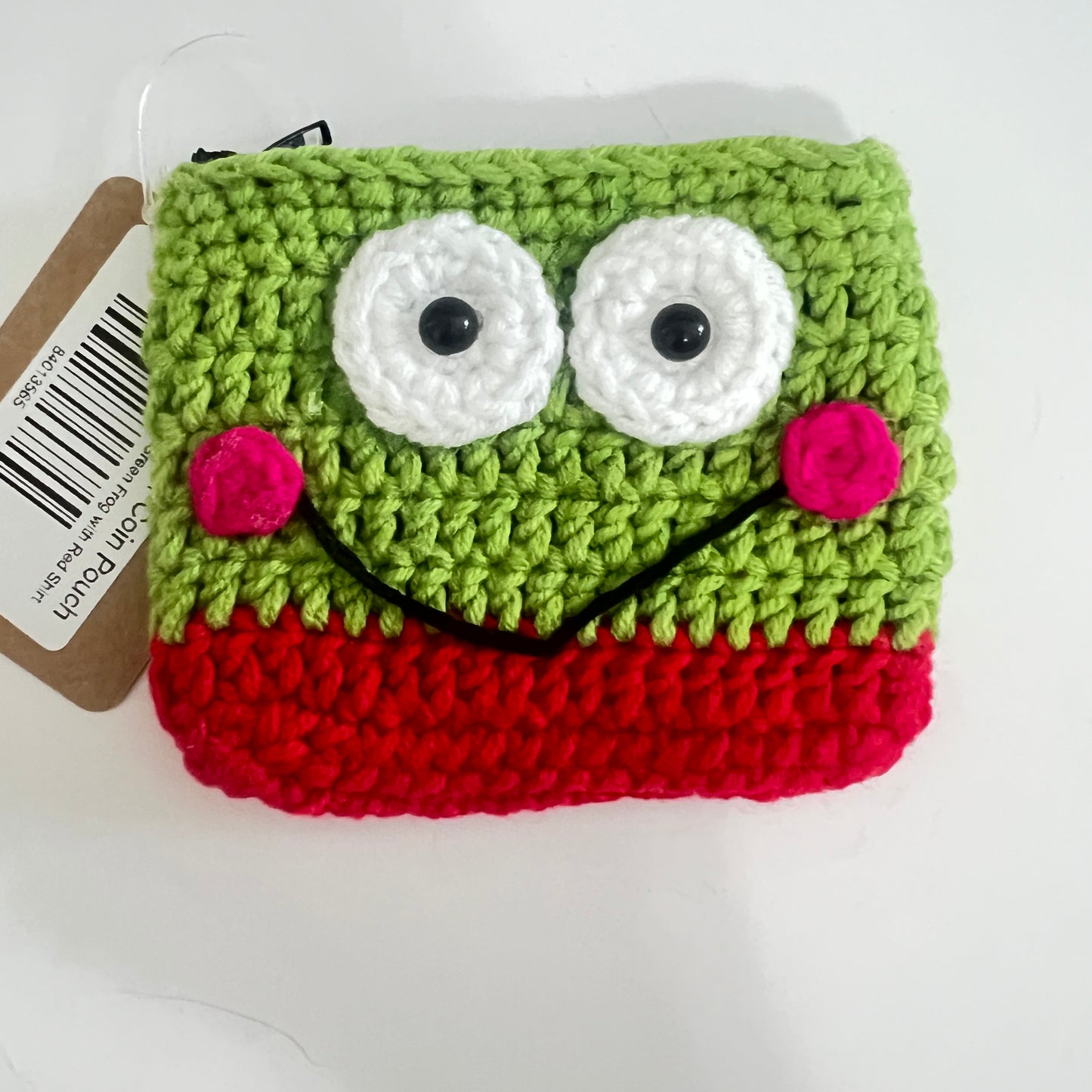 Cute Frog Zipper Coin Pouch