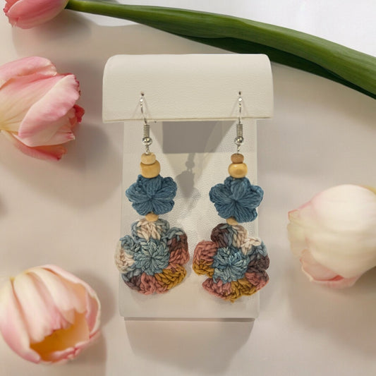 Crochet Earrings - 12 - 1005