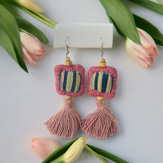 Crochet Earrings - 01 - 1017