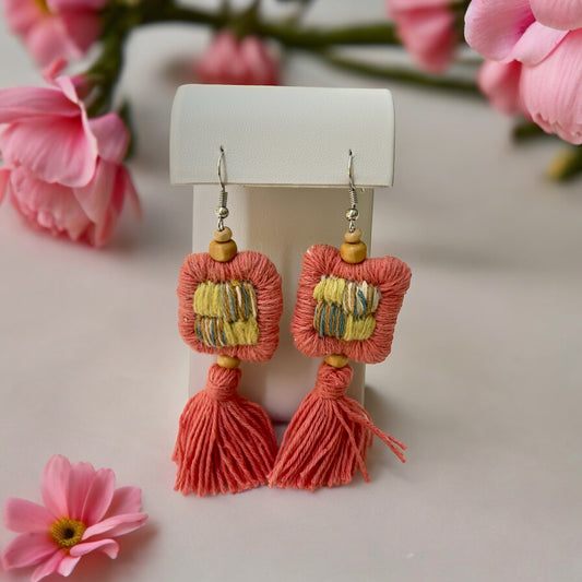 Crochet Earrings - 01 - 1018