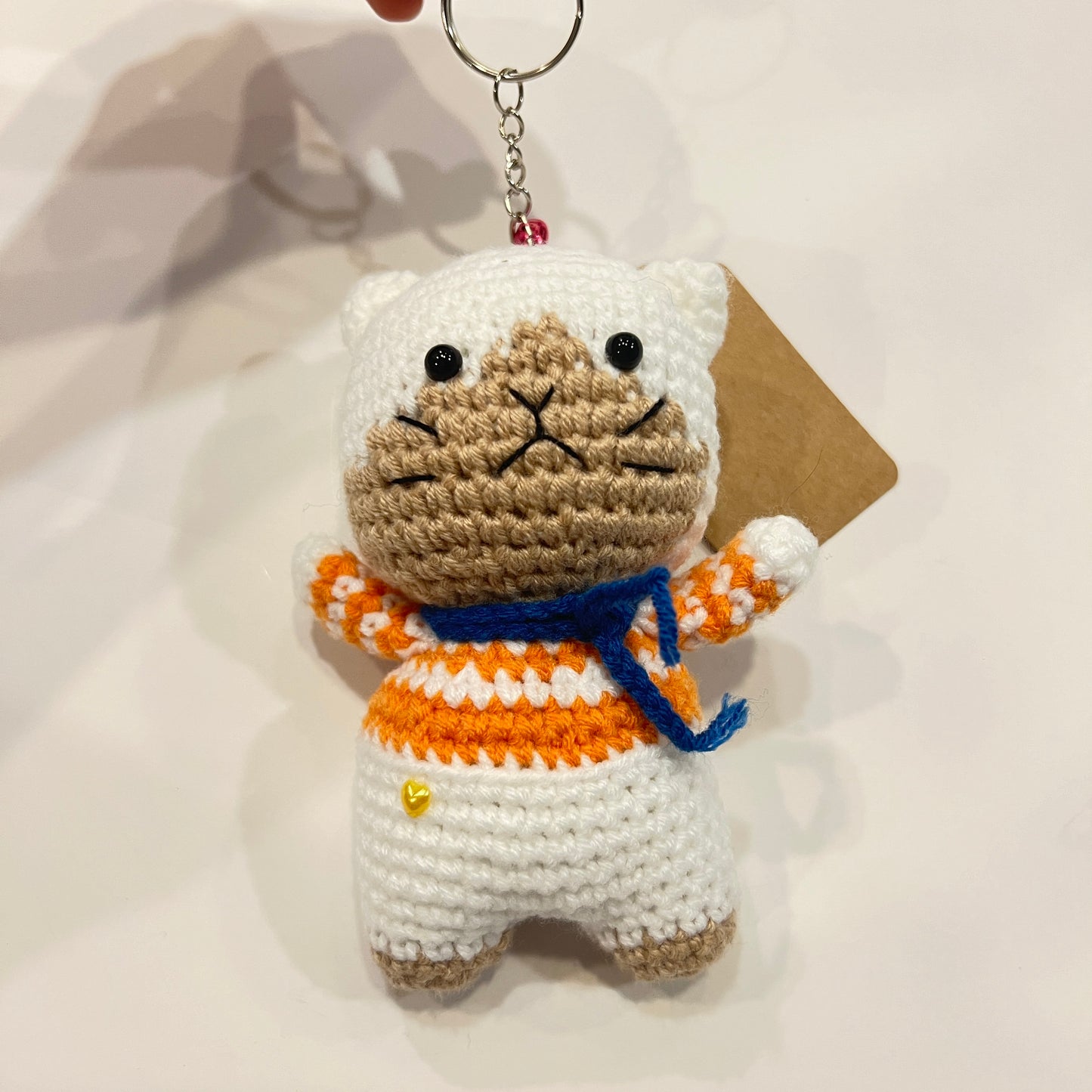 Keychain - Kitten - Scarf or Bib