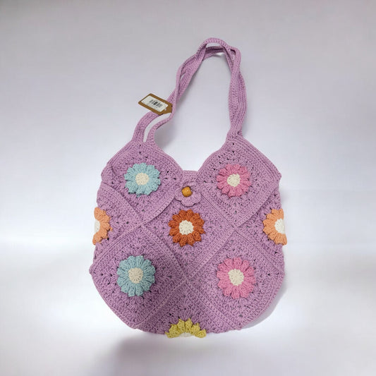 Round Daisy Square Bag - 1024