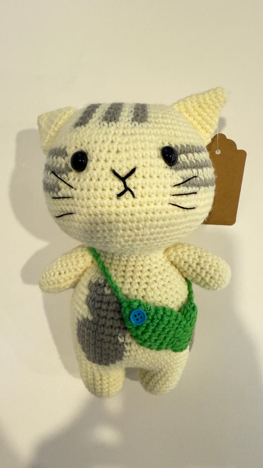 Animal - Kitty with Fish - 1040