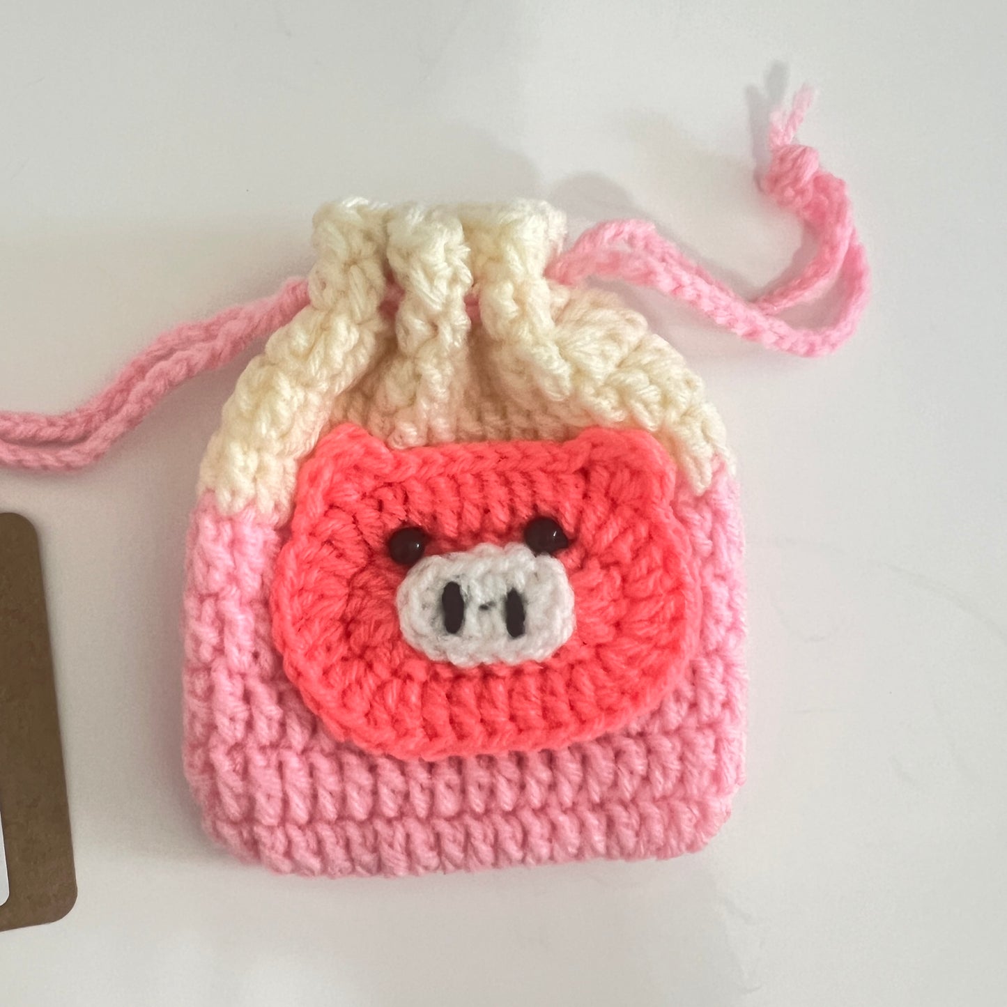 Cute Animal Drawstring Coin Pouch