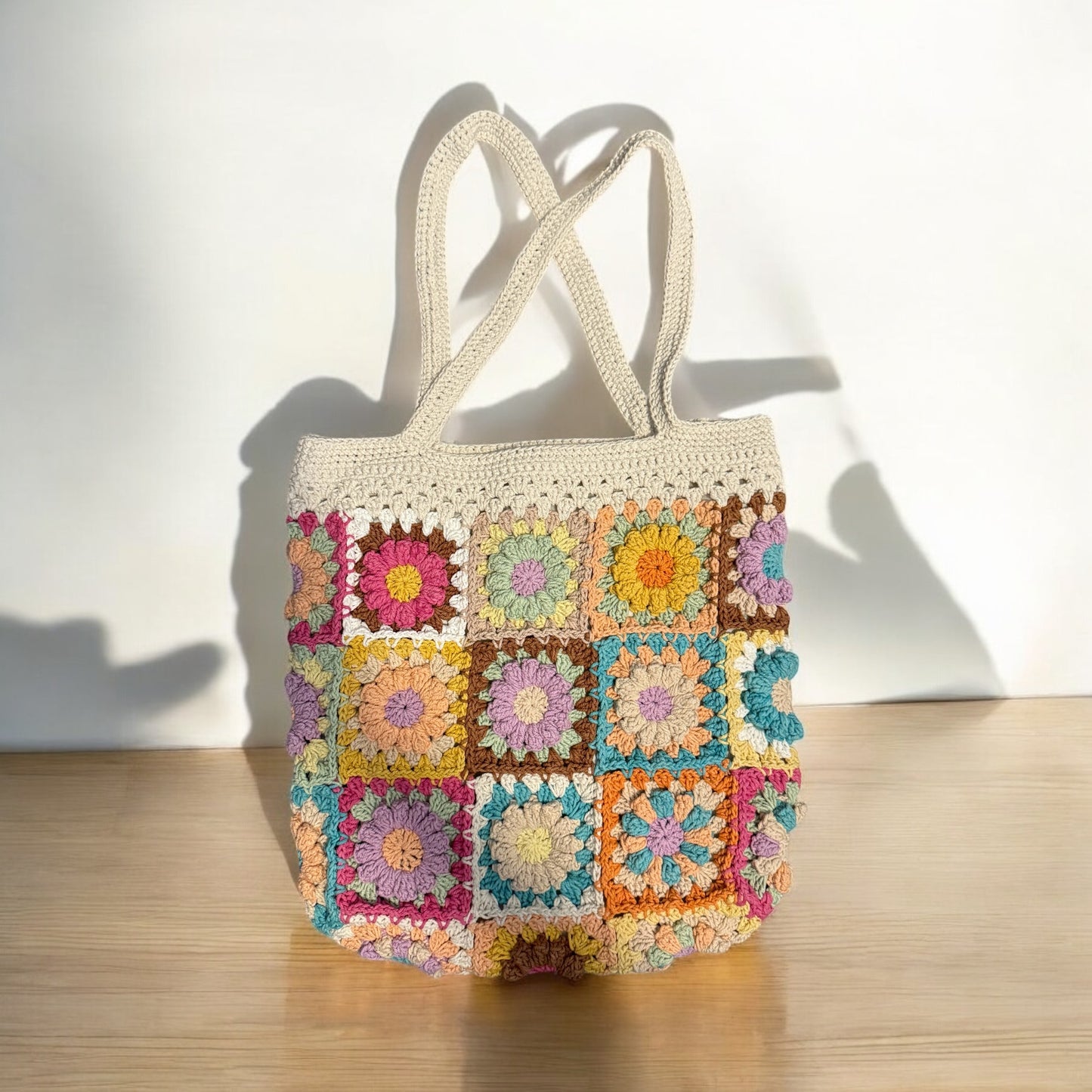 Daisy Granny Square Bag - 1023