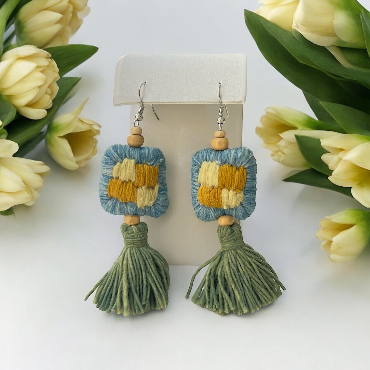 Crochet Earrings - 01 - 1003