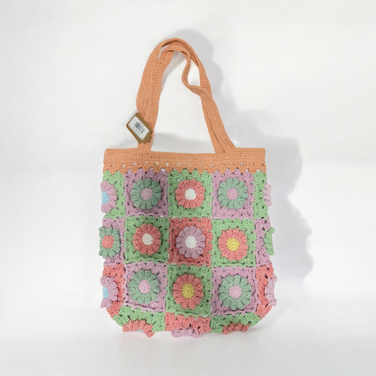 Daisy Granny Square Bag - 1026