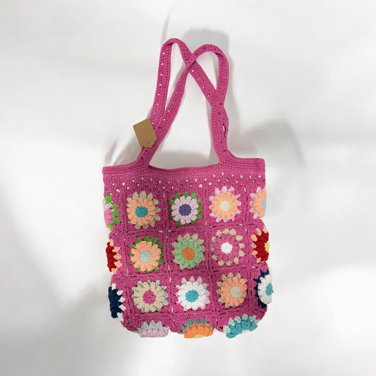 Daisy Granny Square Bag - 1029