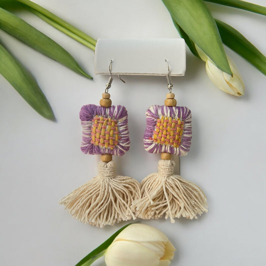 Crochet Earrings - 01 - 1008