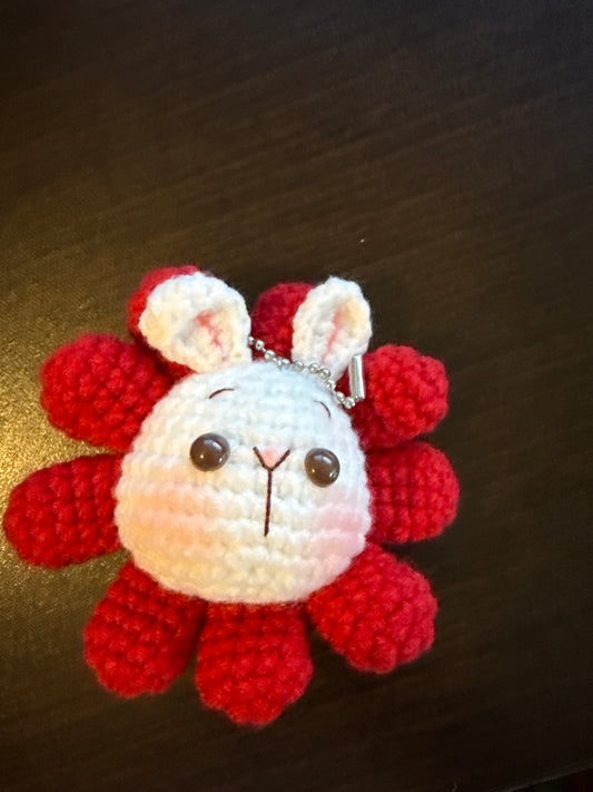 Keychain - Bunny Blooms