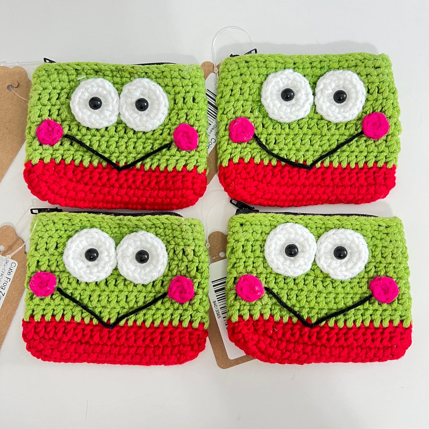 Cute Frog Zipper Coin Pouch