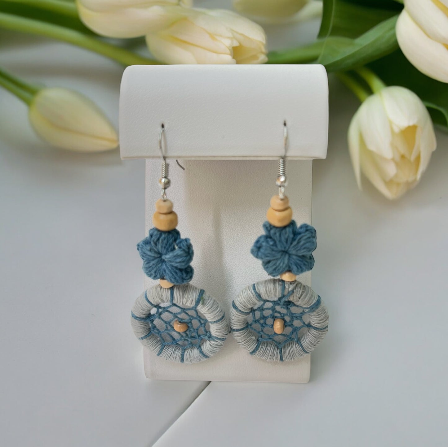 Crochet Earrings - 02 - 1002