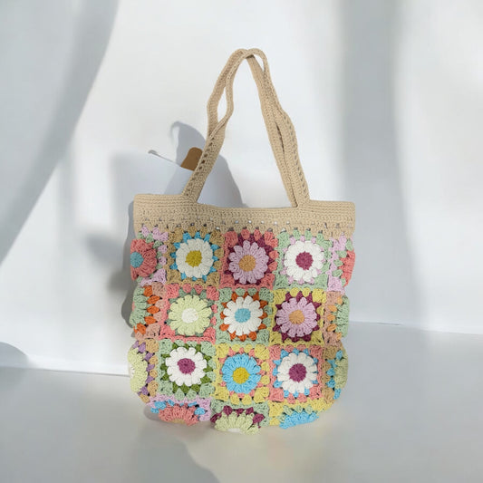 Daisy Granny Square Bag - 1035