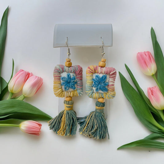 Crochet Earrings - 01 - 1020