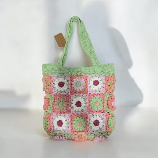 Daisy Granny Square Bag - 1027