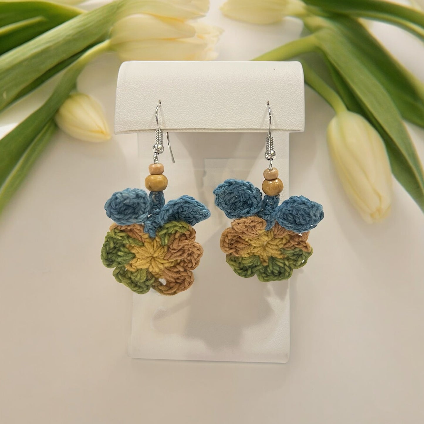 Crochet Earrings - 08 - 1004