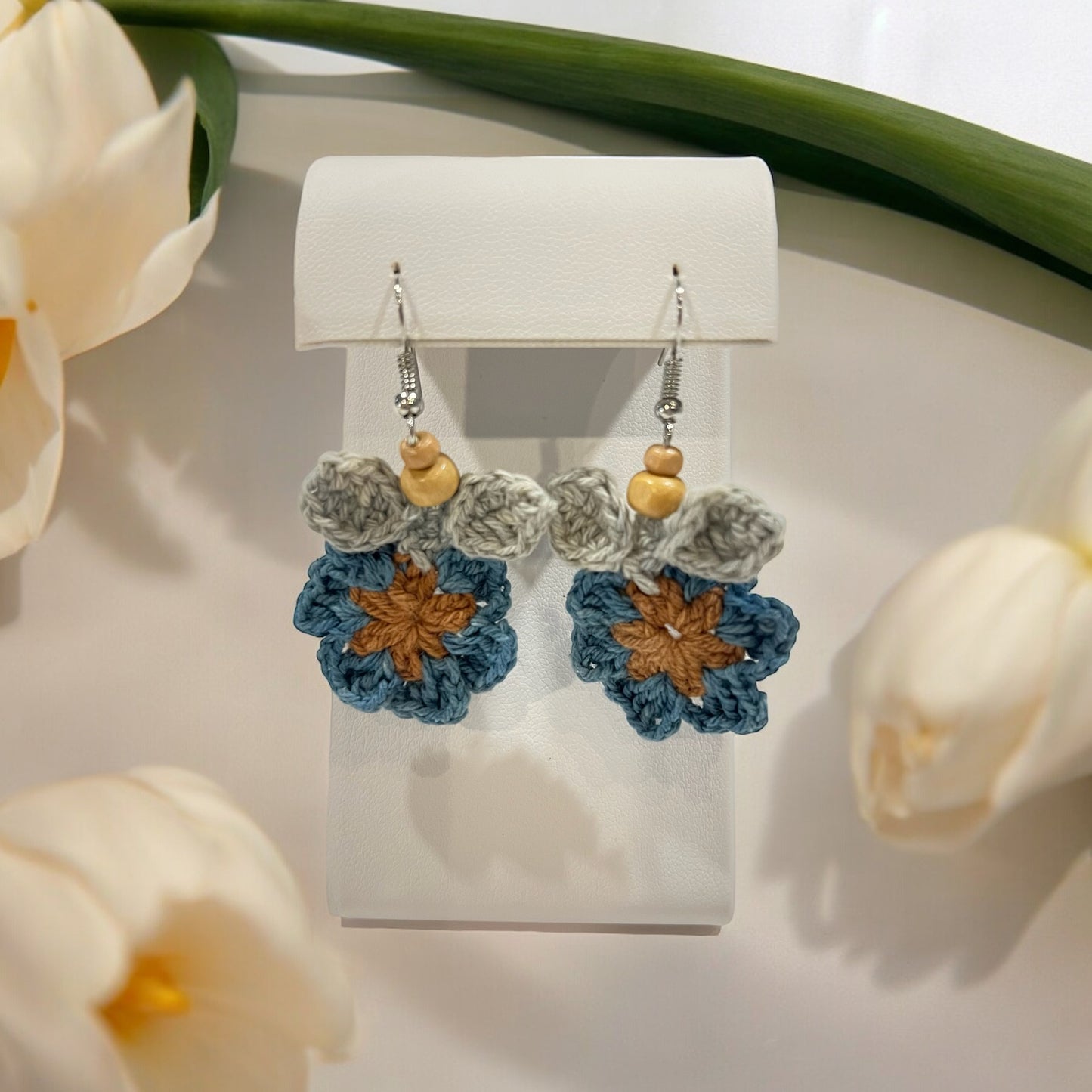 Crochet Earrings - 08 - 1008