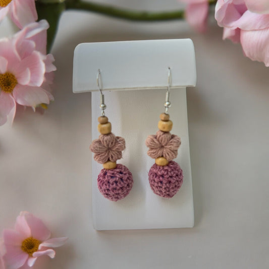 Crochet Earrings - 10 - 1006