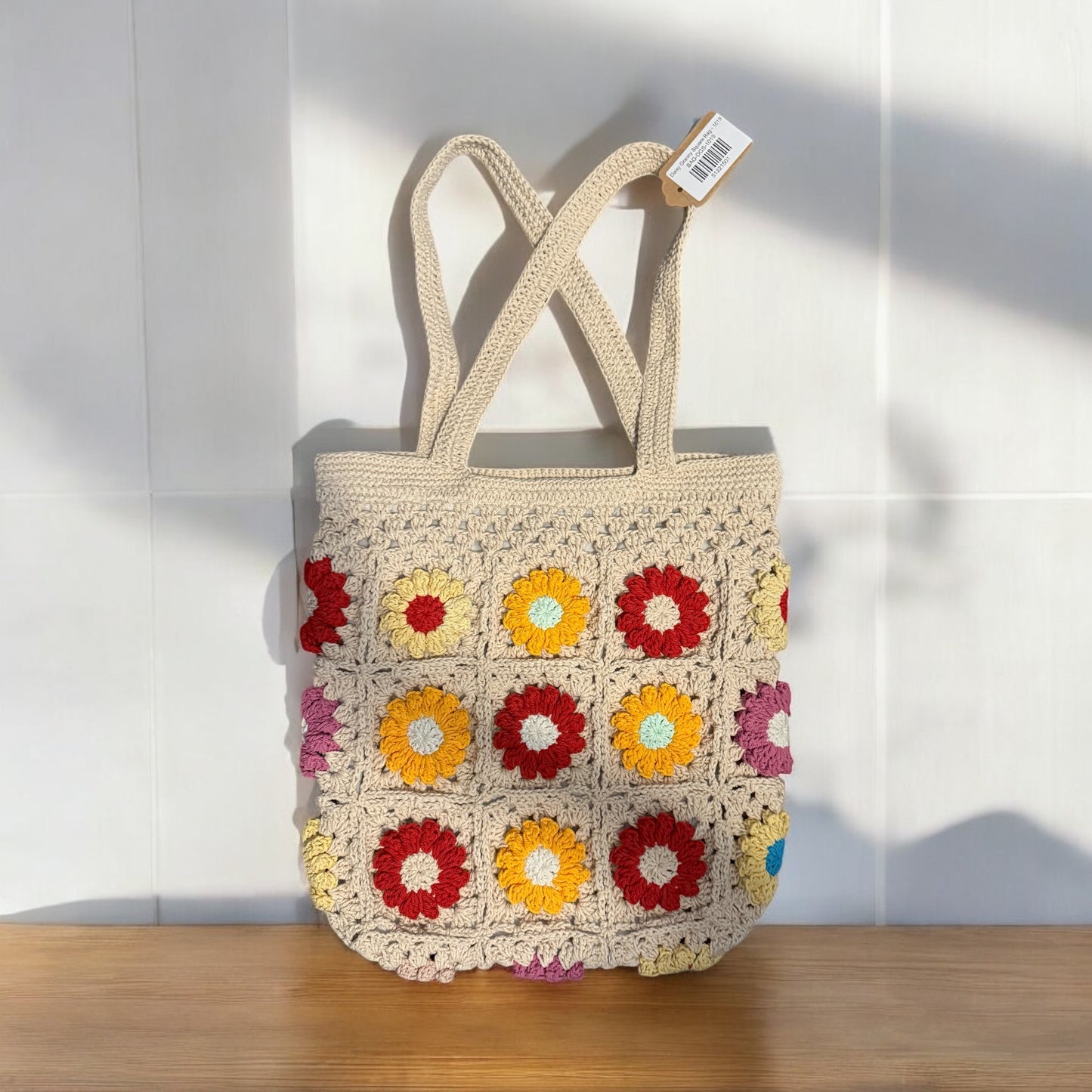 Daisy Granny Square Bag - 1019