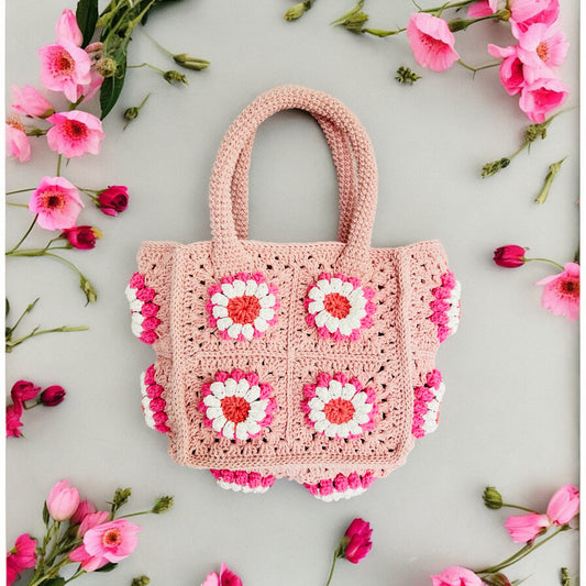 Square Daisy Square Bag - 1006