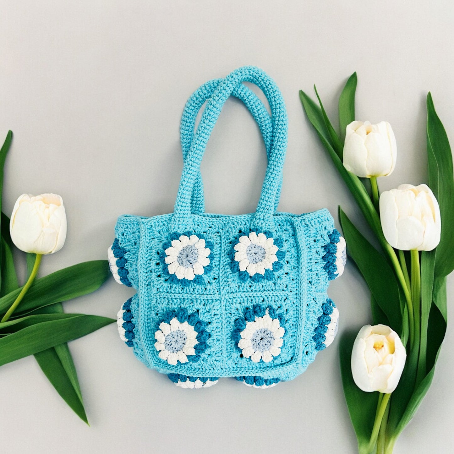 Square Daisy Square Bag - 1004